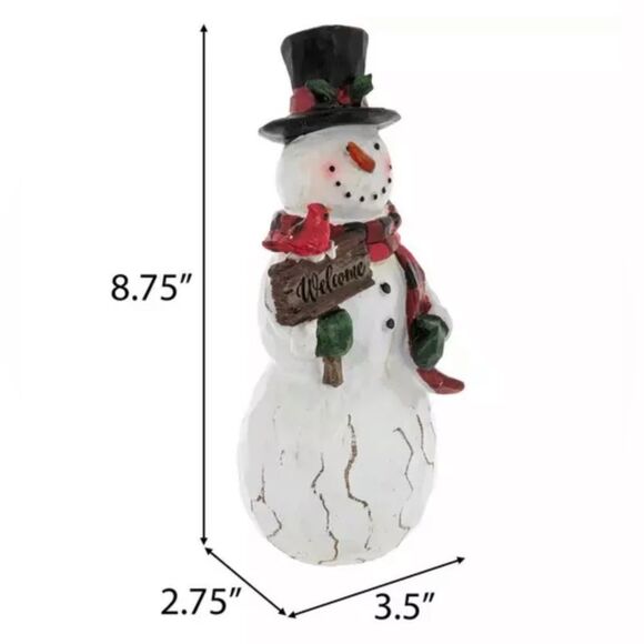 Welcome Sign Snowman - Picture 2 of 4